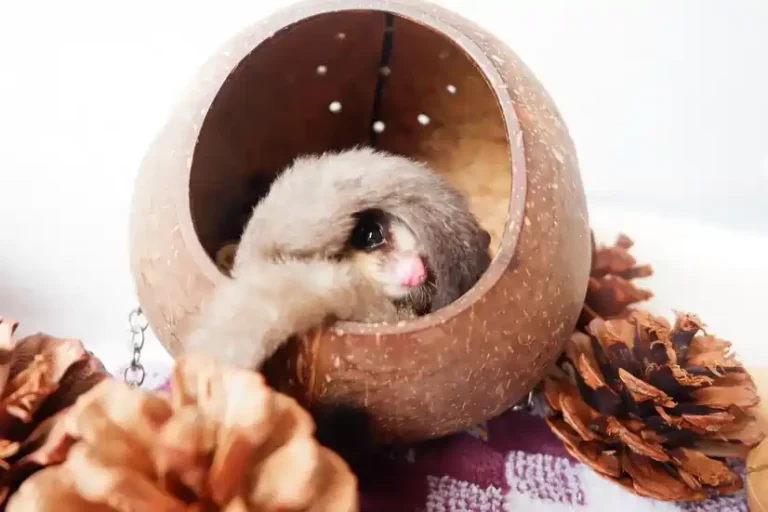 Sugar Gliders Eat Cheerios